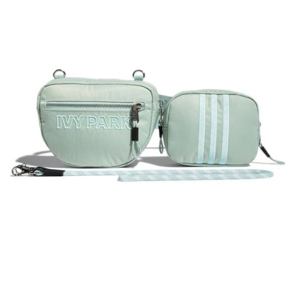 IVY PARK Handbags - NWT Ivy Park x Adidas Small Mint Green Fanny Bag